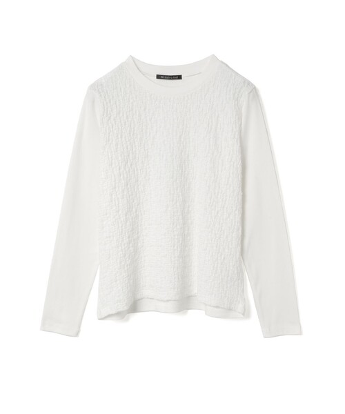 tシャツ mizuiro ind フロントレースプルオーバー レディース セール】mizuiro ind フロントレースプルオーバー（Tシャツ