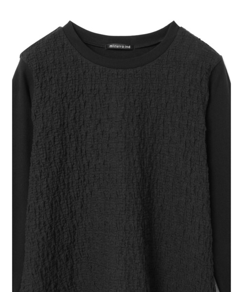 セール】mizuiro ind フロントレースプルオーバー（Tシャツ