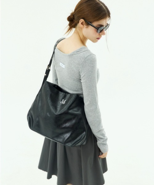 MUCENT（ムセント）の「【日本未発売/WEB限定】MUCENT(ムセント)/2WAY ショルダーバッグ トートバッグ/WESTERN LEATHER SHOULDER BAG（ショルダーバッグ・レディース・ブラック・FREE）」の22枚目の写真