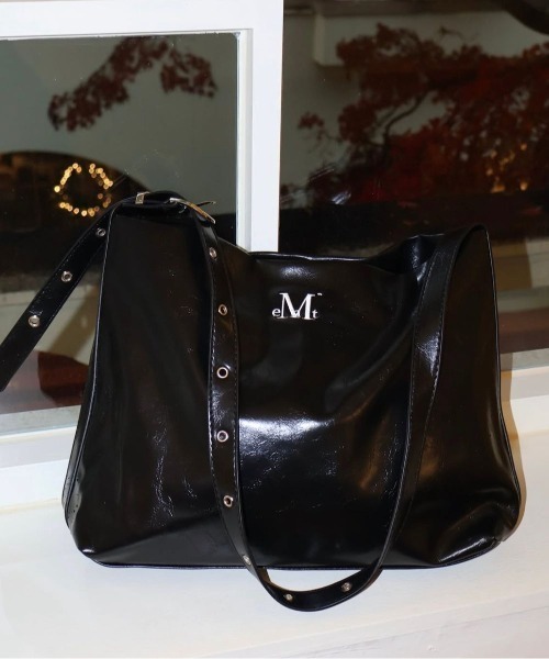 MUCENT（ムセント）の「【日本未発売/WEB限定】MUCENT(ムセント)/2WAY ショルダーバッグ トートバッグ/WESTERN LEATHER SHOULDER BAG（ショルダーバッグ・レディース・ブラック・FREE）」の19枚目の写真