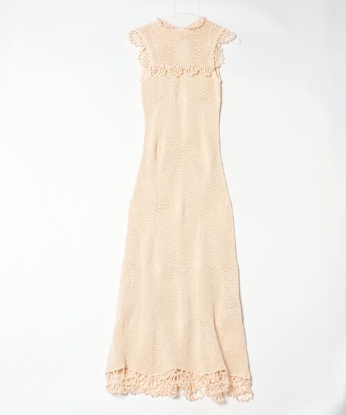 【セール】The Garment/ザ ガーメント Esmeralda Dress / かぎ針編みロングドレス（ワンピース）｜Firsthand（ファーストハンド）