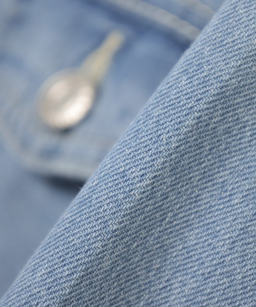 Honeys（ハニーズ）の「ショート丈Ｇジャン（デニムジャケット・レディース・ライトブルー/ブルー系その他2/グレー/インディゴブルー・L/S/M/LL）」の22枚目の写真