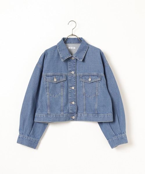 短丈 ジャケット RAGEBLUE ブルゾン アウター ステッチオーバーサイズショート