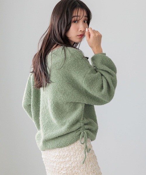 セール】ブークレドロストニットプルオーバー 286884（ニット/セーター