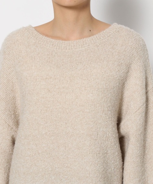 LOWRYS FARM（ローリーズファーム）の「ブークレドロストニットプルオーバー 286884（ニット/セーター・レディース・グリーン系その他/グレー/ベージュ・FREE）」の12枚目の写真