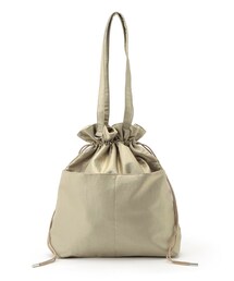 シャイニー巾着トートバッグ