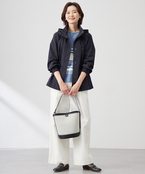 J.PRESS（ジェイプレス）の「【洗える】LINKS WG ホールガーメント ニット（ニット/セーター・レディース・ネイビー系1/ブルー系1・F）」の6枚目の写真