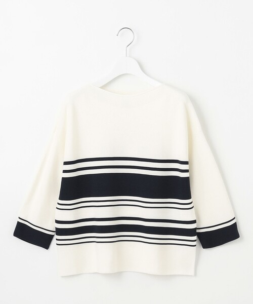 J.PRESS（ジェイプレス）の「【洗える】LINKS WG ホールガーメント ニット（ニット/セーター・レディース・ネイビー系1/ブルー系1・F）」の7枚目の写真