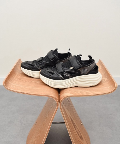 VINCULUM（ウィンクルム）の「【VINCULUM】ベルクロスニーカーサンダル(752104)（スニーカー・レディース・アイボリー/ブラック・38/37/36/35）」の7枚目の写真