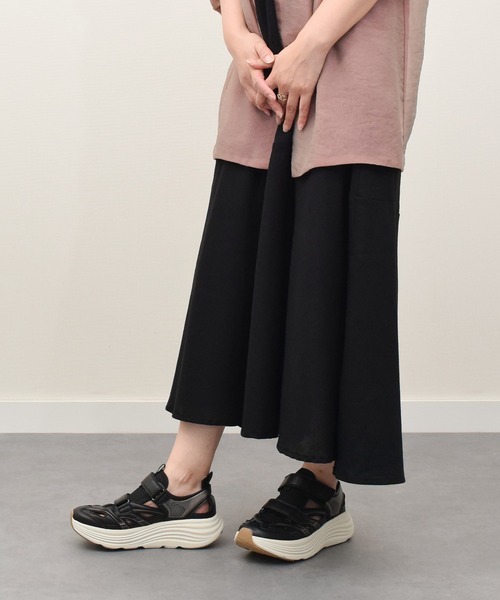 VINCULUM（ウィンクルム）の「【VINCULUM】ベルクロスニーカーサンダル(752104)（スニーカー・レディース・アイボリー/ブラック・38/37/36/35）」の9枚目の写真