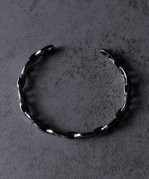 LION HEART（ライオンハート）の「【LION HEART】≪別注≫アンカーチェーンバングル　Anchor Chain Bangle　メンズギフト/誕生日/クリスマス/プレゼント/ペアアクセ（バングル/リストバンド・メンズ・シルバー・FREE）」の9枚目の写真
