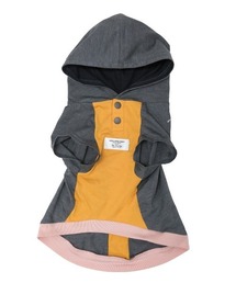 POST GENERAL（ポストジェネラル）の「【DOGS FOR PEACE /ドッグス フォー ピース】テック フーディー S, M /#DFP 006（ペットウェア・メンズ）」
