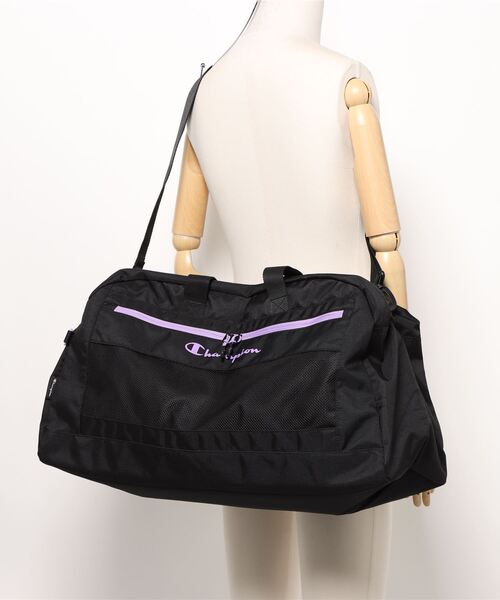 Champion（チャンピオン）の「ボストンバッグ スーシテイ 52L 63964（ボストンバッグ・メンズ・ブラック×グリーン/ブラック×パープル/ベージュ×ブラック/ブラック×ホワイト・FREE）」の15枚目の写真