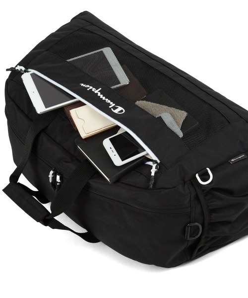 Champion（チャンピオン）の「ボストンバッグ スーシテイ 52L 63964（ボストンバッグ・メンズ・ブラック×グリーン/ブラック×パープル/ベージュ×ブラック/ブラック×ホワイト・FREE）」の9枚目の写真