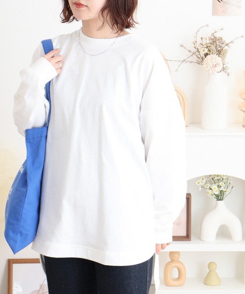 myke(ミーカ)の「myke バックヘンリープルオーバー(Tシャツ/カットソー・レディース・ブラック/オフホワイト/イエロー・M)」の15枚目の写真