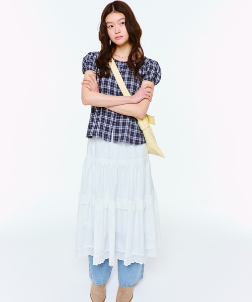 FEKETE（フェケテ）の「BIG BELT SHOULDER BAG / 2WAYベルトショルダーバッグ（ショルダーバッグ・レディース・ライトイエロー/ブラック・FREE）」の8枚目の写真