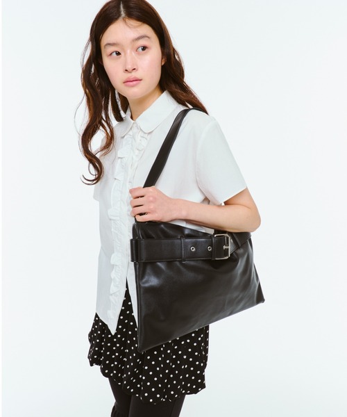 セール】BIG BELT SHOULDER BAG / 2WAYベルトショルダーバッグ