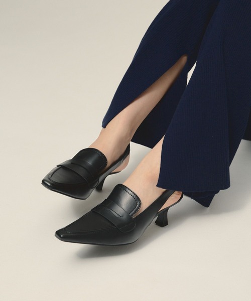〖完売アイテム〗〖新品未使用〗eL ローファーミュール / JEANASIS eL】Loafer Mules/286417（ローファー）｜eL（エル）の