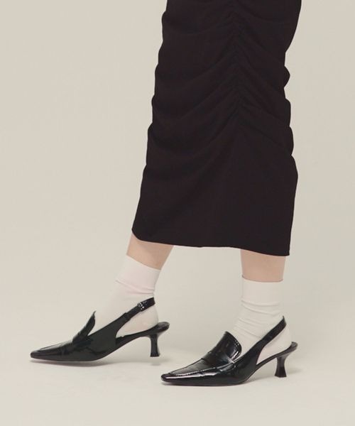 〖完売アイテム〗〖新品未使用〗eL ローファーミュール / JEANASIS eL】Loafer Mules/286417（ローファー）｜eL（エル）の