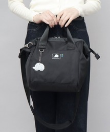 SCANDINAVIAN FOREST（スカンジナビアン・フォレスト）の「撥水ナイロン 8ポケット がばっとひらく 金口 2WAYショルダーバッグ ハンドトートバッグ 大容量（ショルダーバッグ）」