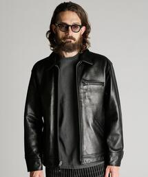 schott | Schott/ショット/LEATHER TRACKER JACKET/レザートラッカー ジャケット(ライダースジャケット)