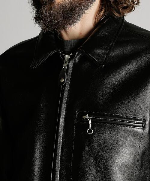 Schott/ショット/LEATHER TRACKER JACKET/レザートラッカー ジャケット