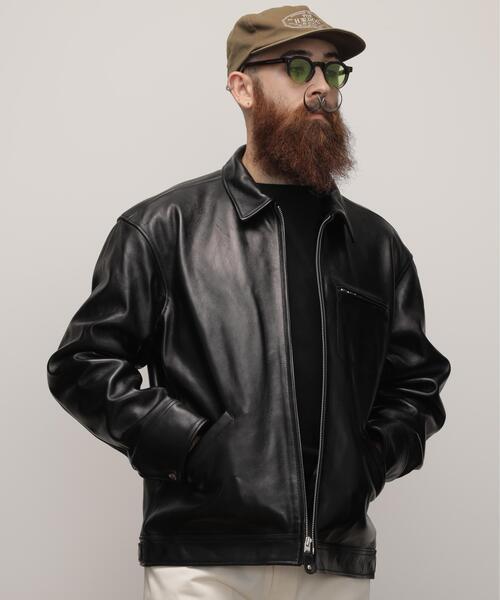 Schott/ショット/LEATHER TRACKER JACKET/レザートラッカー ジャケット