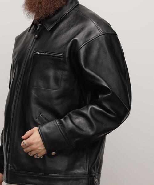 Schott/ショット/LEATHER TRACKER JACKET/レザートラッカー ジャケット
