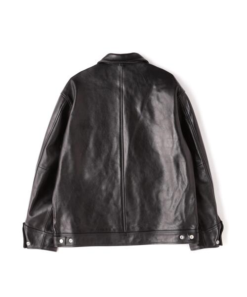 schott(ショット)の「Schott/ショット/LEATHER TRACKER JACKET/レザートラッカー ジャケット(ライダースジャケット・メンズ・ブラック・2XL/M/L/XL/S)」の18枚目の写真