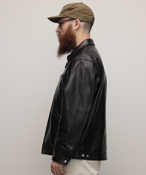 Schott/ショット/LEATHER TRACKER JACKET/レザートラッカー