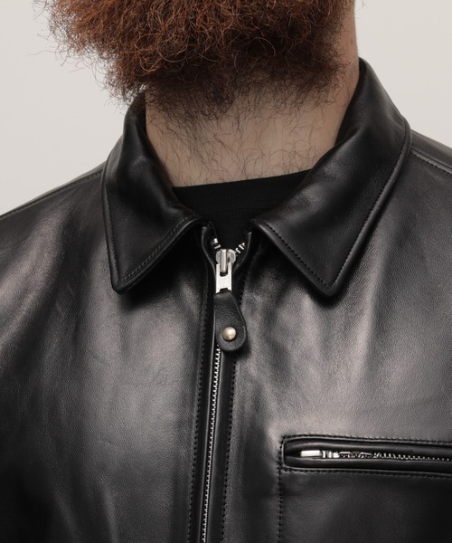 Schott/ショット/LEATHER TRACKER JACKET/レザートラッカー
