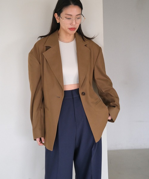 AKTE（アクテ）の「ペプラムジャケット（テーラードジャケット）」 - WEAR