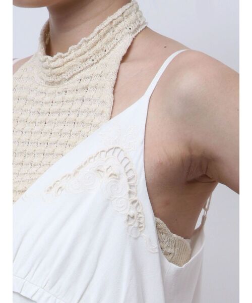 Ungrid（アングリッド）の「カットワークデザインキャミ