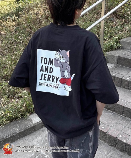 セール】25SS【TOM&JERRY / トムとジェリー】ビッグシルエット