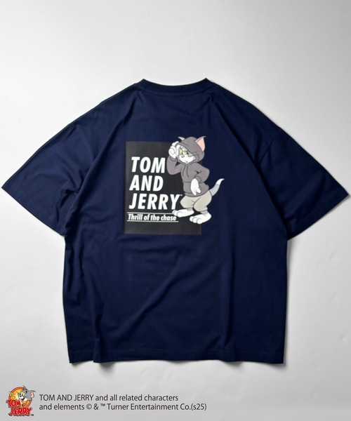 ILL'S（イルズ）の「25SS【TOM&JERRY / トムとジェリー】ビッグシルエットバックプリントTシャツ ユニセックス（Tシャツ/カットソー・メンズ・ブルー系その他/ホワイト系その他/ホワイト/ブラック/レッド系その他2/ホワイト系その他2/ブラック系その他/ブラック系その他2/イエロー/ホワイト系その他3/ブラック系その他5/ブラック系その他4/ブラック系その他3/ホワイト系その他5/ホワイト系その他4・L/M）」の20枚目の写真