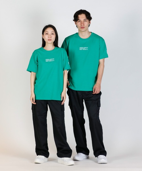 UNDER ARMOUR（アンダーアーマー）の「UAアーバン ユニフォーム ヘビーウエイト ショートスリーブ Tシャツ（ライフスタイル/メンズ）（Tシャツ/カットソー・メンズ・カーキ系・S/L/M/3XL/2XL/XL/4XL）」の5枚目の写真