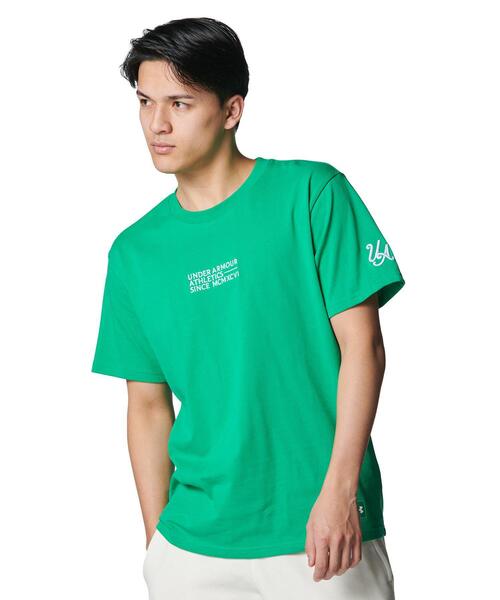 UNDER ARMOUR（アンダーアーマー）の「UAアーバン ユニフォーム ヘビーウエイト ショートスリーブ Tシャツ（ライフスタイル/メンズ）（Tシャツ/カットソー・メンズ・カーキ系・S/L/M/3XL/2XL/XL/4XL）」の10枚目の写真