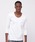 AVIREX�i�A���B���b�N�X�j�́u�sDAILY/�f�C���[�t2/3 SLEEVE U-NECK T-SHIRT / �f�C���[�E�F�A 2/3 �X���[�u U�l�b�N T�V���c/ AVIREX / �A���B���b�N�X�iT�V���c/�J�b�g�\�[�j�v�b�z���C�g