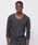 AVIREX�i�A���B���b�N�X�j�́u�sDAILY/�f�C���[�t2/3 SLEEVE U-NECK T-SHIRT / �f�C���[�E�F�A 2/3 �X���[�u U�l�b�N T�V���c/ AVIREX / �A���B���b�N�X�iT�V���c/�J�b�g�\�[�j�v�b�`���R�[��