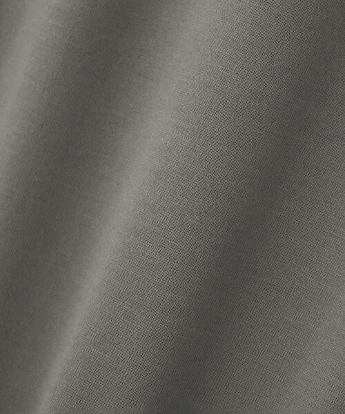 N.（N. Natural Beauty Basic）（エヌエヌナチュラルビューティーベーシック）の「ミックスフォントボクシーロゴT（Tシャツ/カットソー・レディース・グレー/ホワイト系その他・MEDIUM）」の9枚目の写真