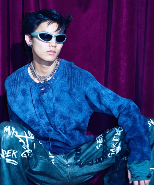 ニ*ム様 HARE [UNDERGROUND MODE] スパイダーニット HARE（ハレ）の「【UNDERGROUND MODE】スパイダーニット(HARE