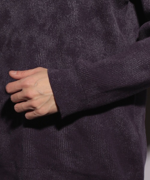 HARE（ハレ）の「【UNDERGROUND MODE】レースアップニット(HARE)（ニット/セーター・メンズ・パープル/ブラック・FREE）」の22枚目の写真