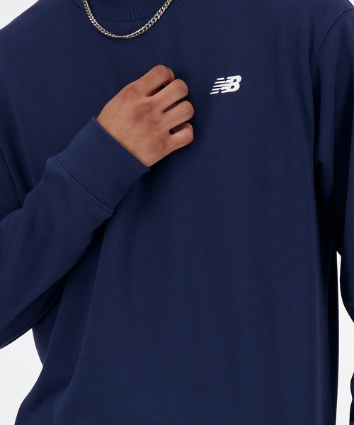 NEW BALANCE(ニューバランス)の「Sport Essentials スウェットクルー(スウェット・メンズ・ライトグレー/ネイビー・SMALL/XX-LARGE/X-LARGE/LARGE/MEDIUM)」の9枚目の写真
