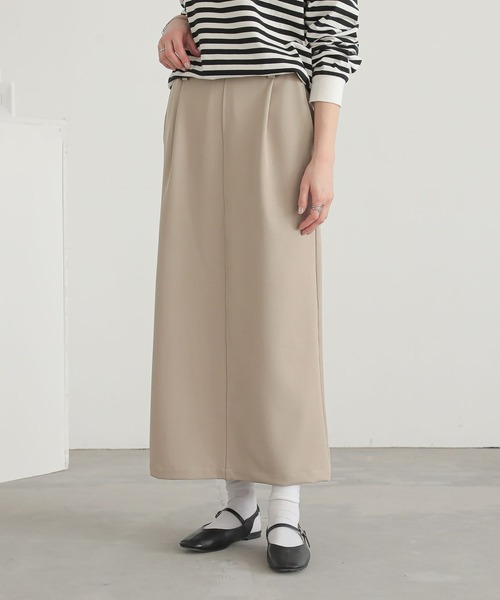 n'OrLABEL（ノアールレーベル）の「『ツイルナロースカート』（スカート・レディース・チャコール/ベージュ/ブラック・2/1）」の16枚目の写真