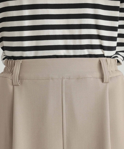 n'OrLABEL（ノアールレーベル）の「『ツイルナロースカート』（スカート・レディース・チャコール/ベージュ/ブラック・2/1）」の22枚目の写真