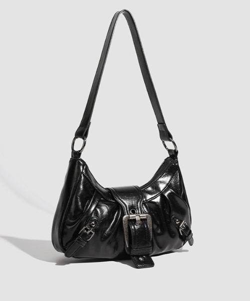 almo（アルモ）の「【LAMPOON】ベルトデザインハンドバッグ（ハンドバッグ・レディース・ブラウン/ブラック・FREE）」の8枚目の写真