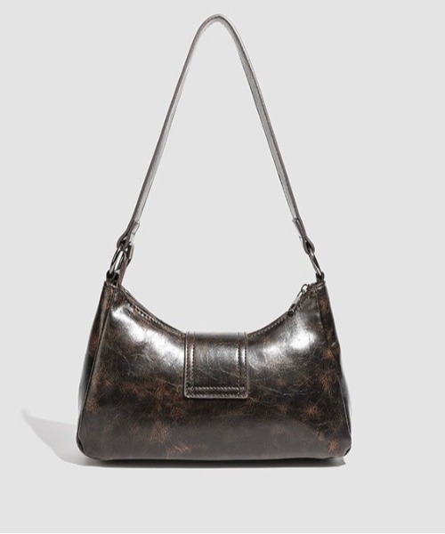 almo（アルモ）の「【LAMPOON】ベルトデザインハンドバッグ（ハンドバッグ・レディース・ブラウン/ブラック・FREE）」の9枚目の写真