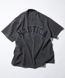 NAUTICA(m[eBJ)NAUTICA/m[eBJ Pigment Dyed Arch Logo S/S Tee/sOg_C A[`S V[gX[u TVc(TVc/Jbg\[)