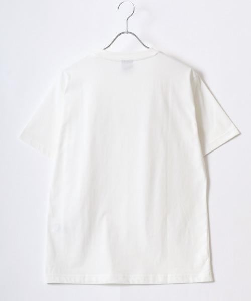 LOGOS（ロゴス）の「LOGOS/ロゴス 吸汗速乾 QUICK DRY カラフルフィッシュ アニマル イラストプリント 半袖Tシャツ レディース メンズ（Tシャツ/カットソー・メンズ・スミクロ/ネイビー/ホワイト/ホワイト系その他/キャメル・M/L/LL）」の7枚目の写真