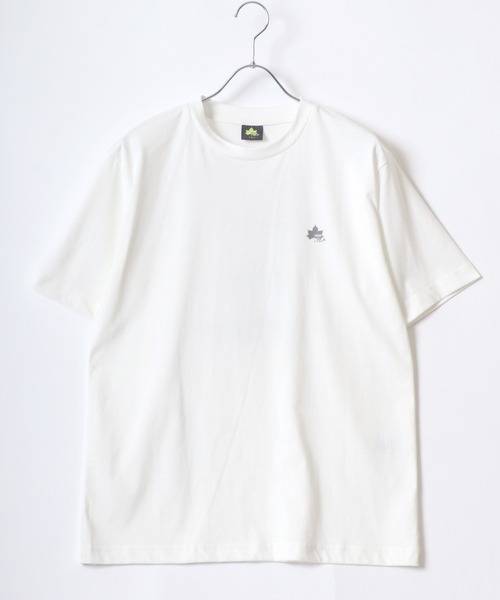 LOGOS（ロゴス）の「LOGOS/ロゴス 吸汗速乾 QUICK DRY カラフルフィッシュ アニマル イラストプリント 半袖Tシャツ レディース メンズ（Tシャツ/カットソー・メンズ・スミクロ/ネイビー/ホワイト/ホワイト系その他/キャメル・M/L/LL）」の12枚目の写真